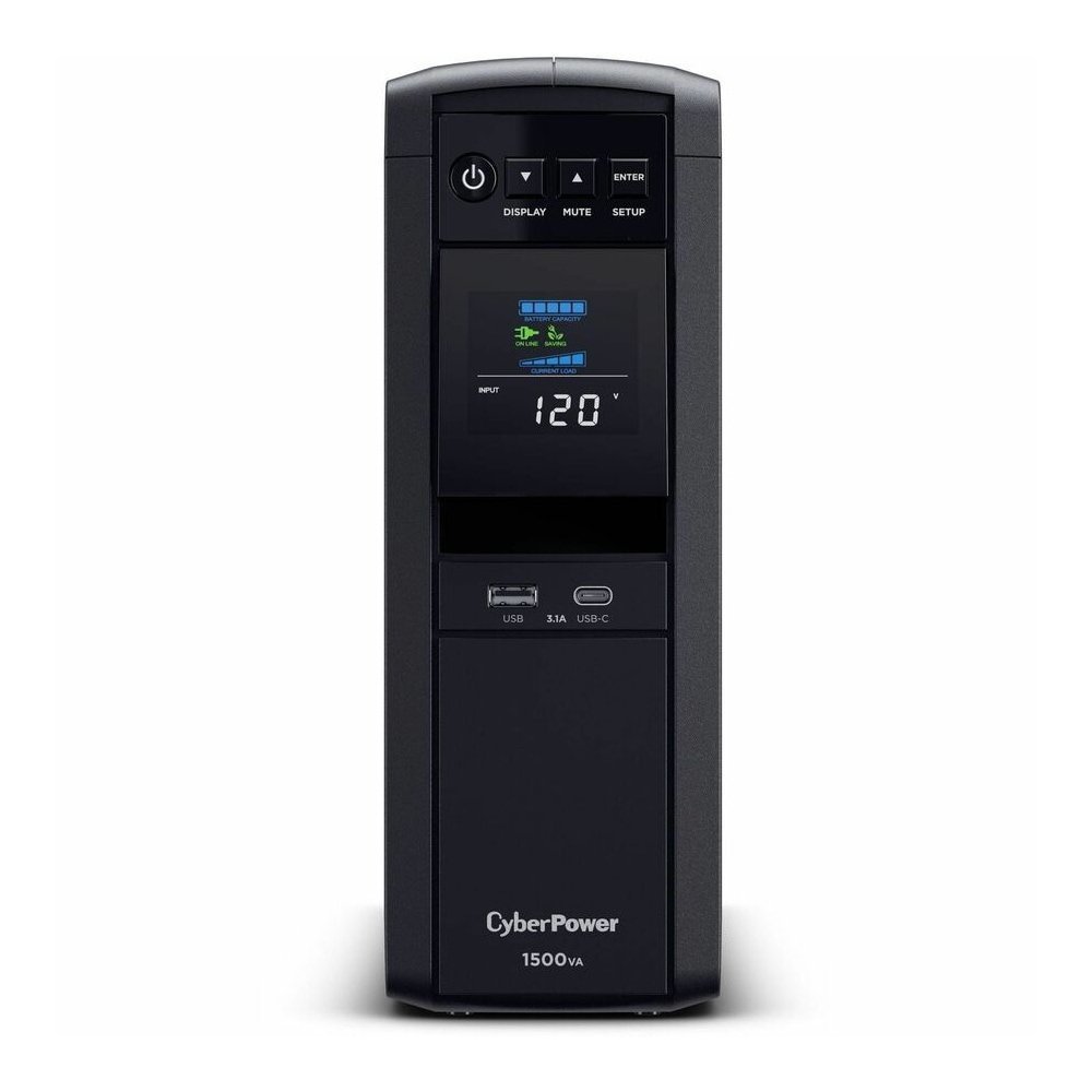 CyberPower CP1500PFCLCDTAA TAA Intelligent Compliant UPS Systems [CP1500PFCLCDTAA · UPS Battery Backups]