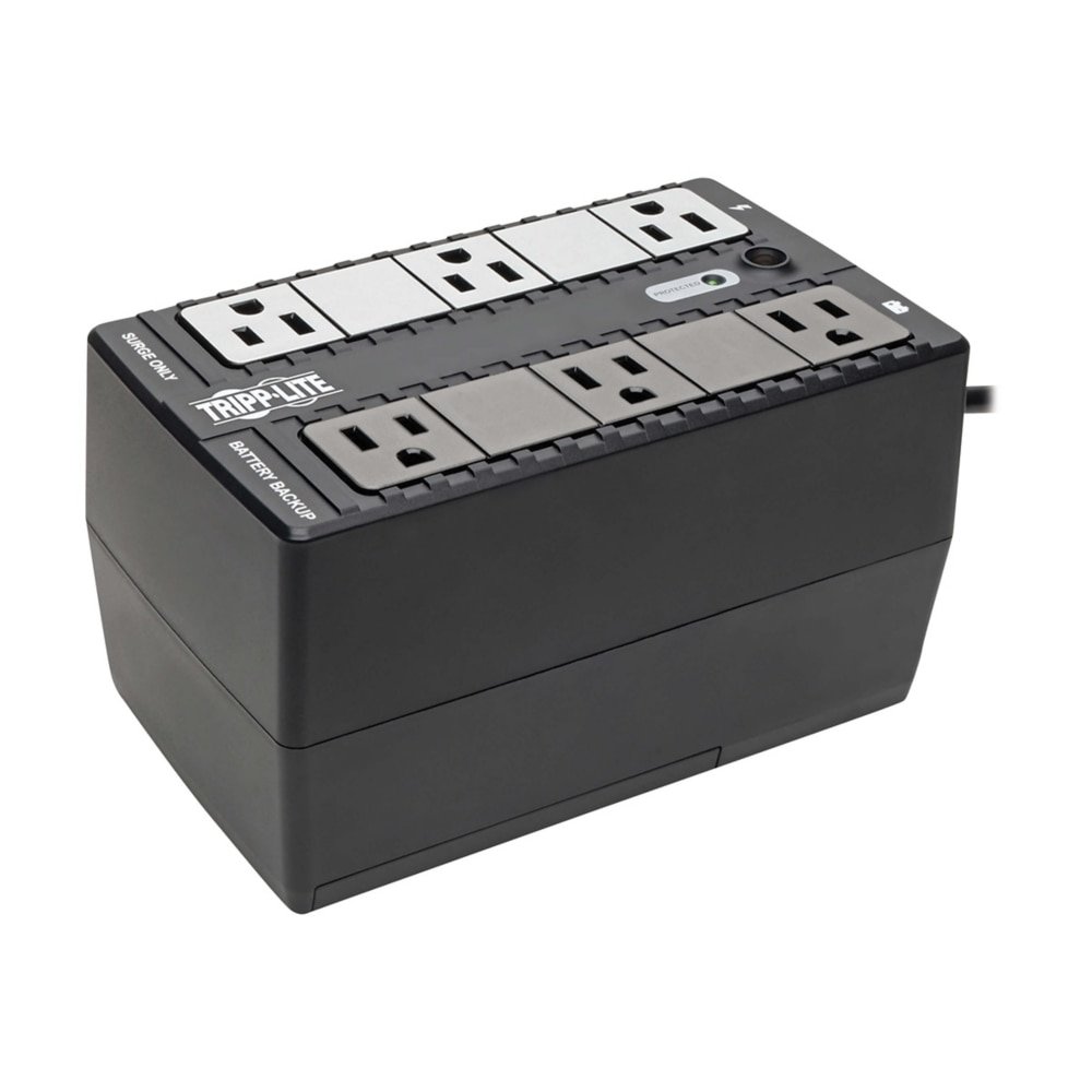 Eaton Tripp Lite Series UPS 350VA 210W Desktop PC / MAC Battery Back Up Desktop Compact 120V 6 Outlets 50/60 Hz – UPS – – BC350 – UPS Battery Backups