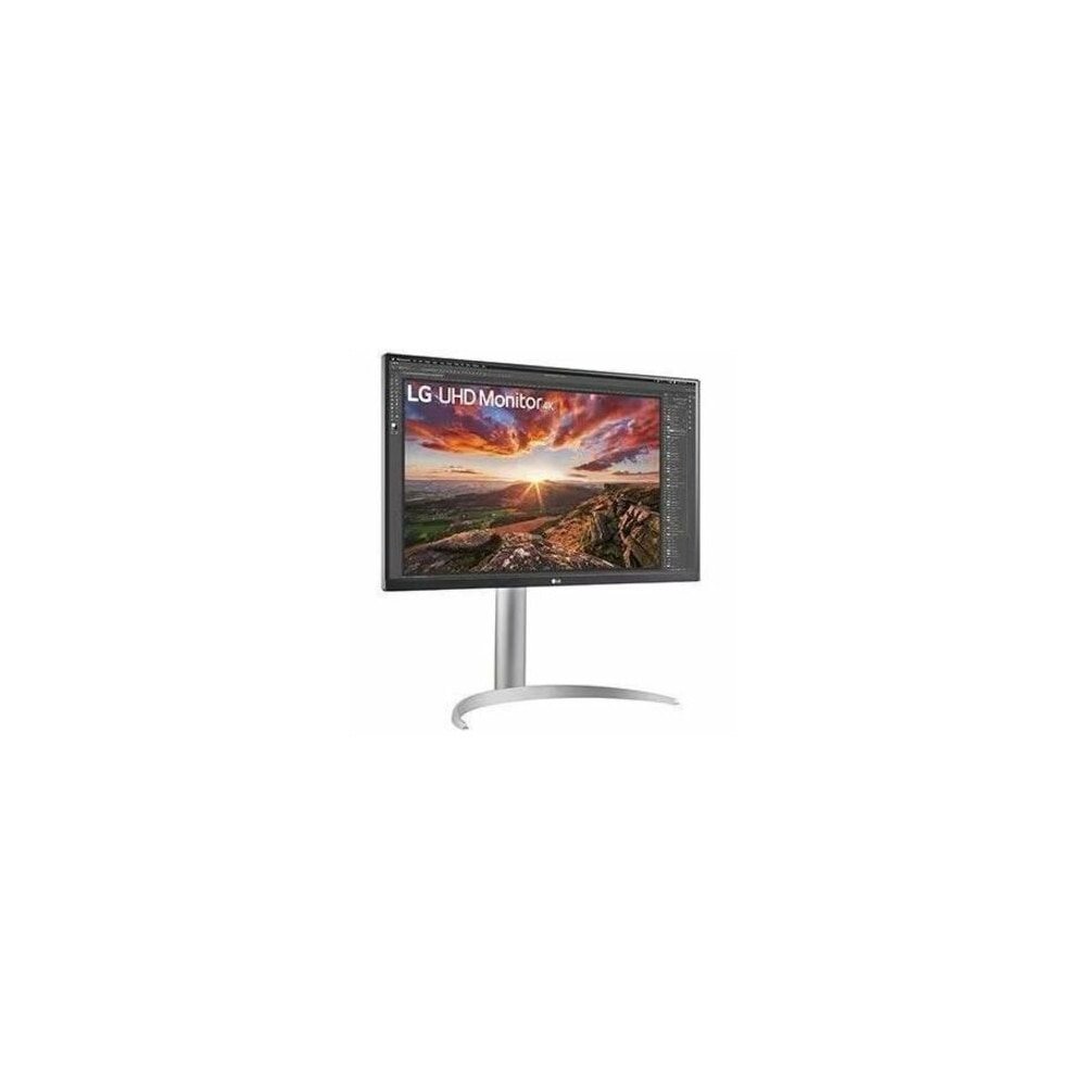 LG 27BP85UK-W 27″ Class 4K UHD LCD Monitor [16:9 · Textured Black · 27BP85UK-W · Computer Monitors]