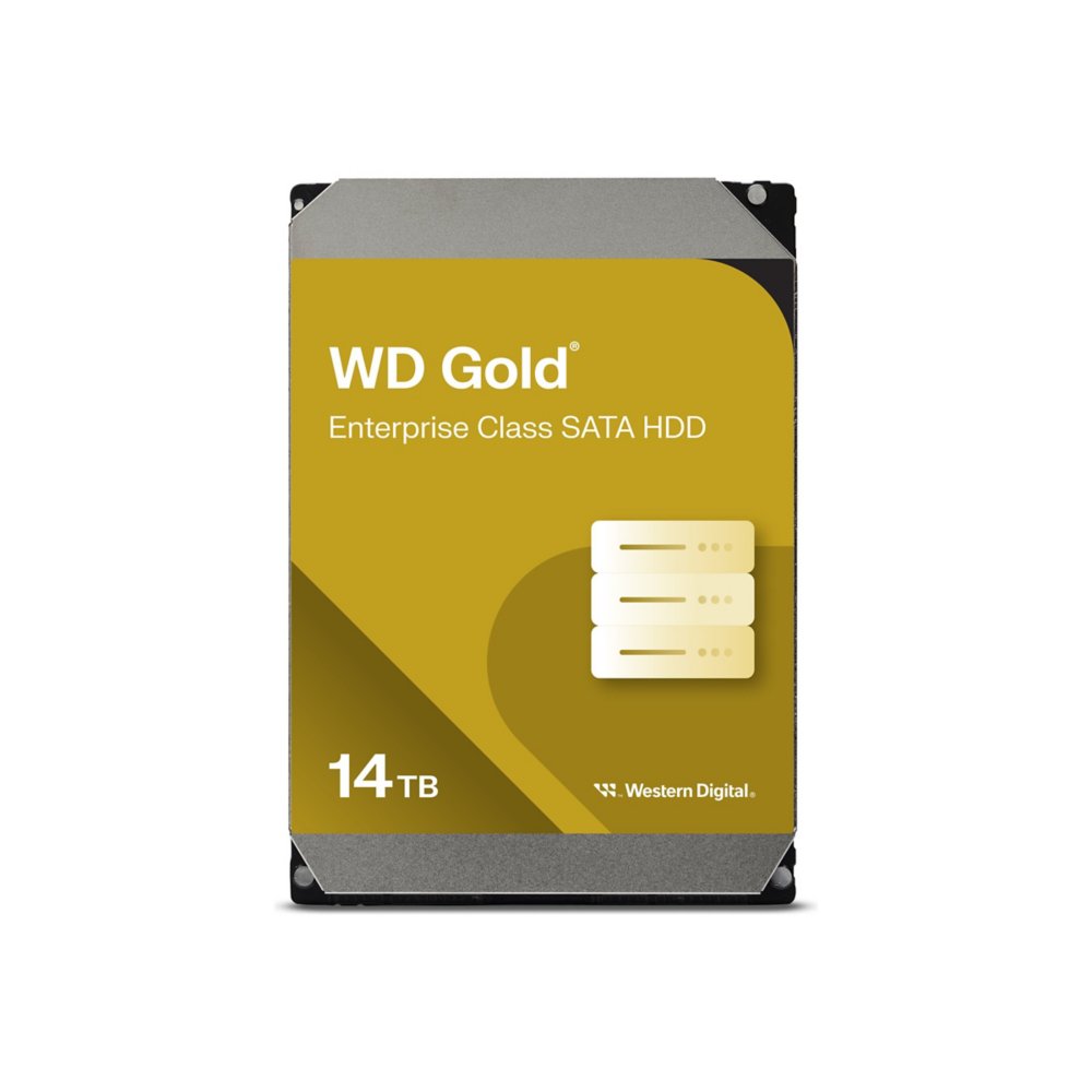 WD Gold WD142KRYZ [hard drive · Enterprise · 14 TB · SATA 6Gb/s · WD142KRYZ · Internal Hard Drives]